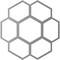 Ekena Millwork Florin Architectural Grade PVC Pierced Ceiling Medallion, Antiqued Bronze, 32"OD x 13 5/8"ID x 1"P CMPP32FOABZ - alternate 2